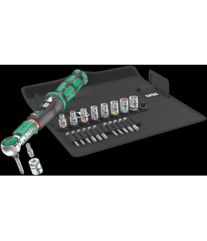 Набор Wera Safe-Torque A 2 Set 1 присоединительный шестигранник 1/4" 2-12 Нм, 23 предмета