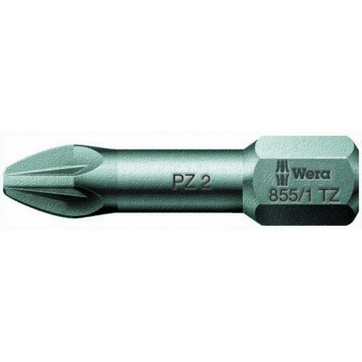 855/1 TZ PZ бита торсионная, 1/4" C6.3, PZ 3 x 25 мм Wera WE-056825