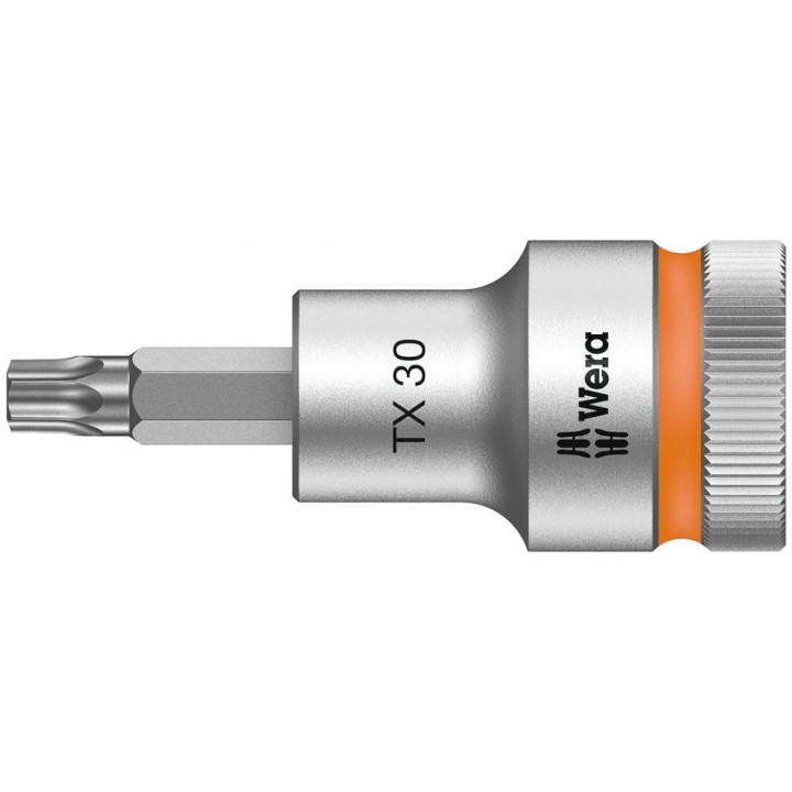 8767 C HF TORX Zyklop Головка торцевая с вставкой-битой, 1/2", с фиксацией, TX 30 x 60 мм Wera WE-003833