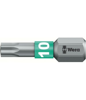 867/1 BTZ TORX бита торсионная, 1/4" C6.3, TX 10 x 25 мм Wera WE-066120