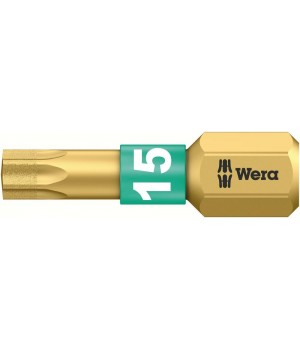 867/1 BDC TORX бита торсионная, алмаз, 1/4" C6.3, TX 15 x 25 мм Wera WE-066102