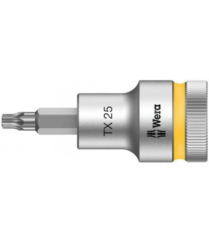 8767 C HF TORX Zyklop Головка торцевая с вставкой-битой, 1/2", с фиксацией, TX 25 x 60 мм Wera WE-003831