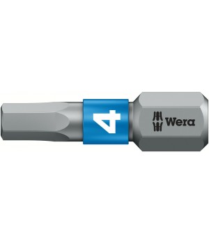 840/1 BTZ Hex-Plus бита торсионная с внешним шестигранником, 1/4" C6.3, 4 x 25 мм Wera WE-056684