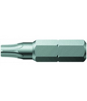 867/1 Z TORX BO бита, с отверстием, 1/4" C6.3, TX 10 x 25 мм Wera WE-066500