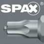 867/1 ZA SPAX T-STAR plus (TORX с цапфой) бита, 1/4" C6.3, TX 15 x 25 мм Wera WE-066081