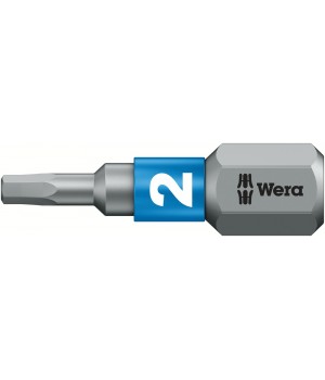 840/1 BTZ Hex-Plus бита торсионная с внешним шестигранником, 1/4" C6.3, 2 x 25 мм Wera WE-056681