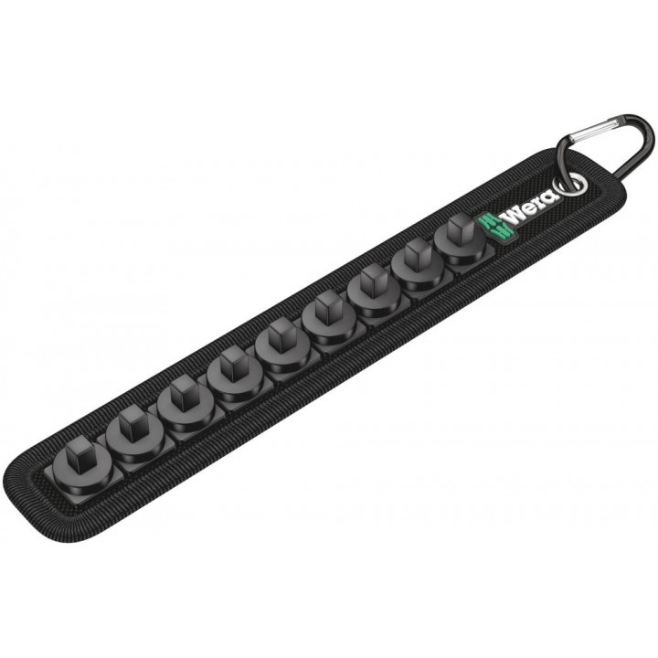 BELT A 0/9 Пояс матерчатый, на 9 торцевых головок 1/4", пустой Wera WE-003891