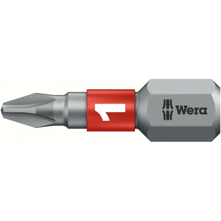 851/1 BTZ PH бита торсионная, 1/4" C6.3, PH 1 x 25 мм Wera WE-056420