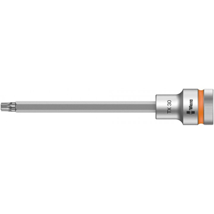 8767 C HF TORX Zyklop Головка торцевая с вставкой-битой, 1/2", с фиксацией, TX 30 x 140 мм Wera WE-003853