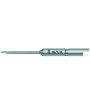 867/9 С TORX бита, сверхтвёрдая, 4 мм Halfmoon, TX 5 x 44 мм, Ø конца 3.0 мм Wera WE-345351