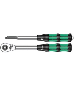 Zyklop Hybrid Трещотка + удлинитель, 1/2", 2 пр. Wera WE-004095