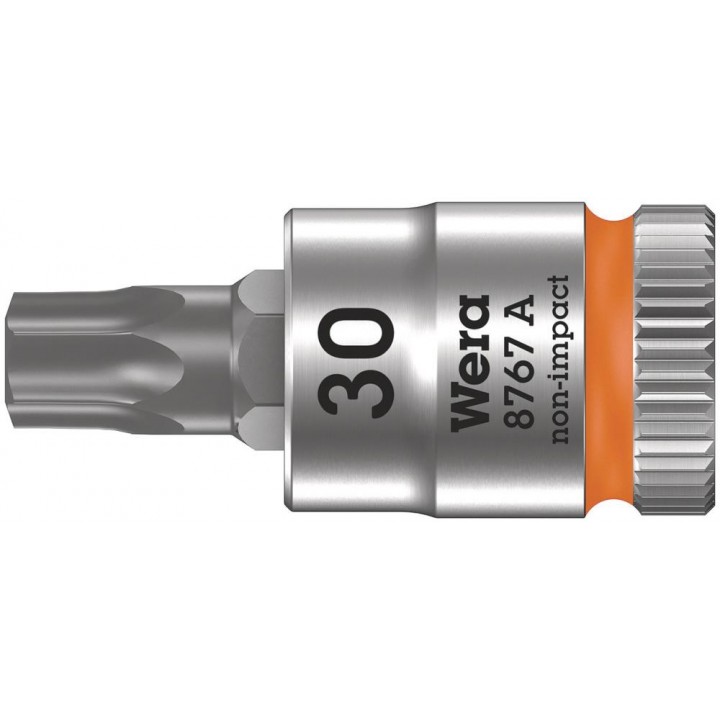 8767 A TORX Zyklop Головка торцевая с вставкой-битой, 1/4", TX 30 x 28 мм Wera WE-003393