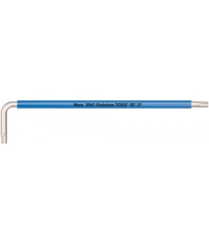 3967 SXL HF TORX Multicolour Г-образный ключ с фиксацией, удлиненный, нерж., TX 27 x 172 мм Wera WE-022686