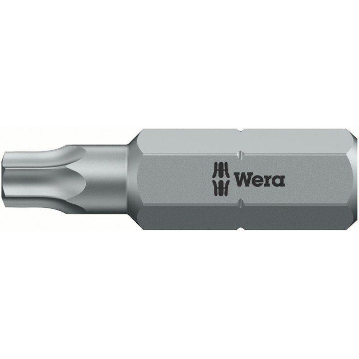 867/1 Z IPR TORX PLUS (5-лучевой) бита, с отверстием, 1/4" C6.3, 20 IPR x 25 мм Wera WE-134702