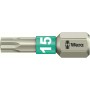 3867/1 TS TORX бита торсионная, нерж., 1/4" C6.3, TX 15 x 25 мм Wera WE-071033