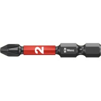 851/4 IMP DC Impaktor PH Бита ударная, алмаз, 1/4" E6.3, PH 2 x 50 мм Wera WE-057656