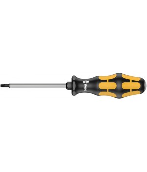 977 TORX Отвёртка силовая, TX 30 x 150 мм, вспомогательный шестигранник, для работы с проблемным крепежом Wera WE-024404