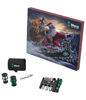 Рождественский Календарь Wera Advent, Набор Инструмента, 22 предмета