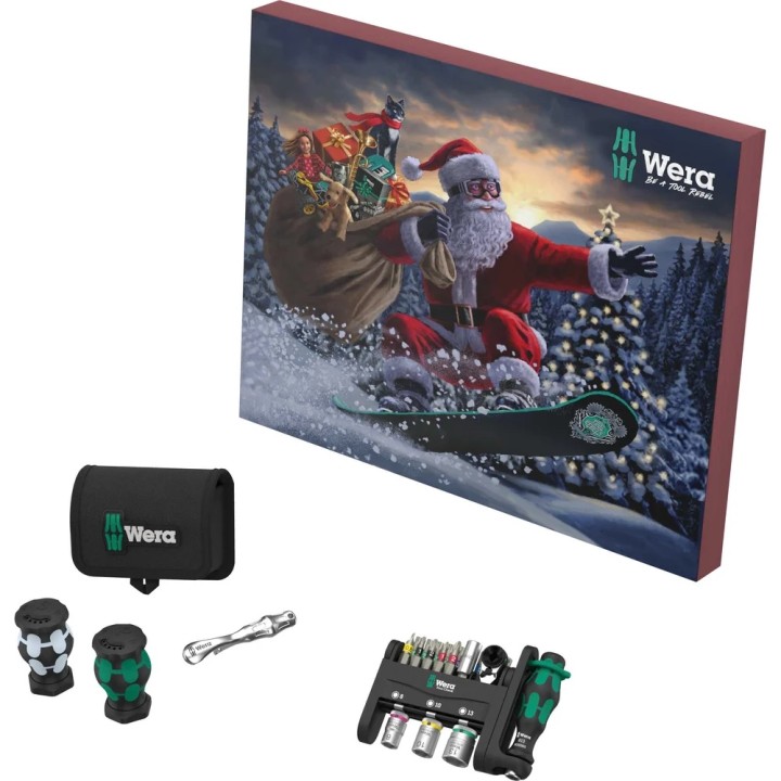 Рождественский Календарь Wera Advent, Набор Инструмента, 22 предмета